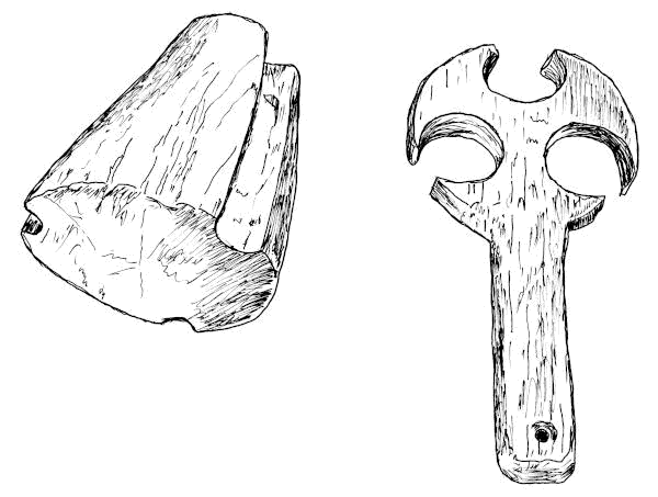 Sketch of two different types of tops.
